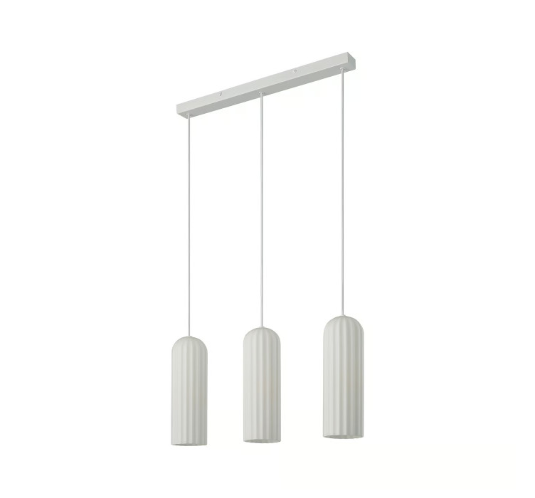 Підвісний світильник Miella 3-Rail Pendant White1